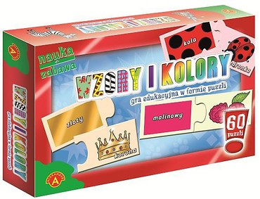 Puzzle- Wzory i kolory ALEX