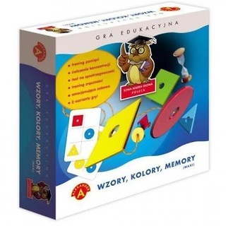 Wzory, kolory, memory MAXI ALEX