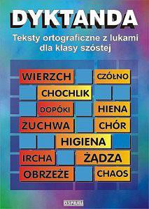 Dyktanda kl.6 Teksty ortogr. z lukami Respolona