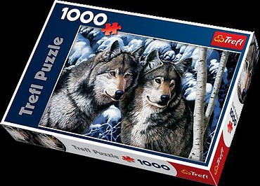 Puzzle 1000 Wilki TREFL