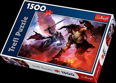 Puzzle 1500 Odwieczna walka dobra ze złem TREFL
