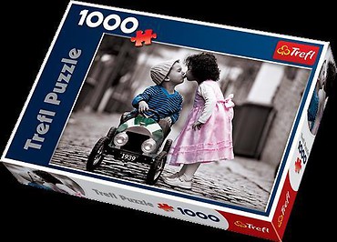 Puzzle 1000 Pierwszy pocałunek TREFL