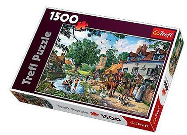 Puzzle 1500 Wiejska sielanka TREFL