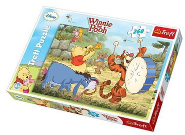Puzzle 260 Kubuś i Przyjaciele Orkiestra TREFL
