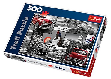 Puzzle 500 Havana - kolaż TREFL