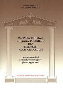 Zadania testowe z j. polskiego dla 1 kl. gimnazjum