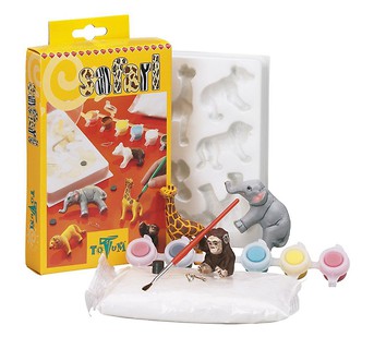 Safari. Odlewy gipsowe