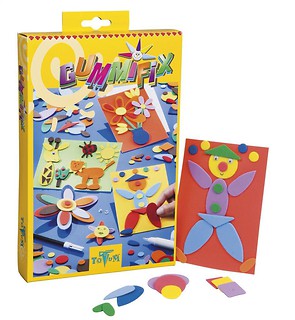 Gummifix. Dekorowanie kartek