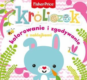 Fisher Price Kolorowanka podłogowa. Kr&oacute;liczek