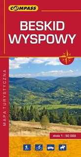 Beskid Wyspowy. Mapa turystyczna w skali 1:50 000