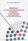Dziecko z niepełnosprawnością wzroku w roli...
