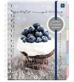 Przepiśnik Sweet Lifestyle srebrny