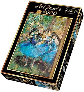 Puzzle 1000 Art Błękitne tancerki