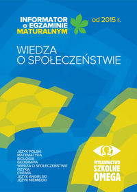 Informator o egzaminie maturalnym od 2015 r. Wiedza o społeczeństwie