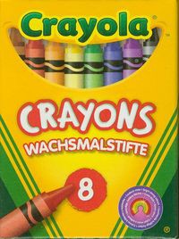 Kredki świecowe Crayola 8 sztuk