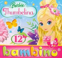 Kredki Bambino 12 kolorów Barbie
