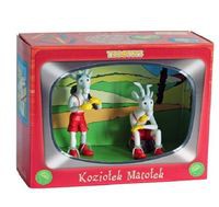 Koziołek Matołek stojący i siedzący