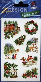 Naklejki bożonarodzeniowe Z Design Christmas Las