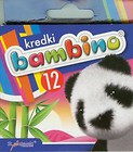 Kredki Bambino świecowe 12 kolorów