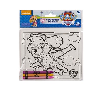 Psi Patrol Puzzle do kolorowania