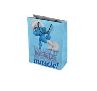 Torba prezentowa średnia Smurfs