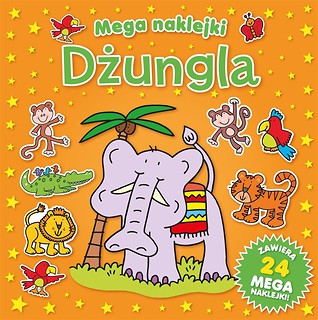 Mega naklejki. Dżungla