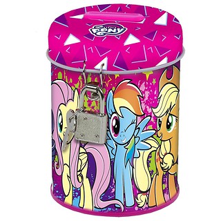 Skarbonka z kł&oacute;dką My Little Pony 10 DERFORM