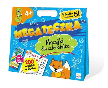 Mega Teczka. Mazajki dla czterolatka MAC