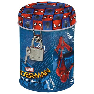 Skarbonka z kł&oacute;dką Spider-Man Homecoming 10 DERFOR