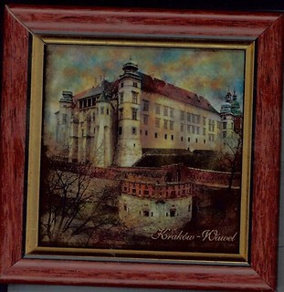 Krak&oacute;w - Wawel - Obrazek w ramce 10x10