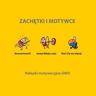 Zachętki i motywce og&oacute;lne - 192 naklejki GWO