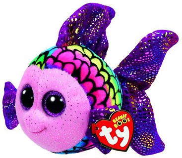 Ty Beanie Boos Flippy wielobarwna ryba 15 cm