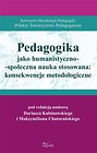 Pedagogika jako humanistyczno-społeczna...