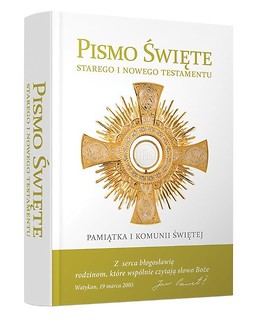 Biblia domowa 2017 Pamiątka I Komunii Świętej