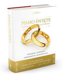 Biblia domowa 2017 Pamiątka Sakramentu Małżeństwa