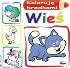 Koloruję kredkami. Wieś