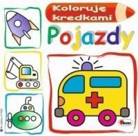 Koloruję kredkami. Pojazdy