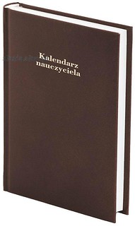 Kalendarz Nauczyciela B6 2017/2018 Albit brązowy