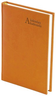 Kalendarz Akademicki A5 2017/18 Vivella Pomarańcz.