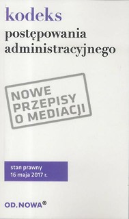 Kodeks postępowania administ. 16 maja 2017 BR