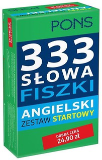 333 Słowa Fiszki. Angielski Zestaw startowy PONS