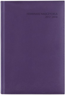 Terminarz Nauczyciela 2017/2018 Vivo B5 fioletowy