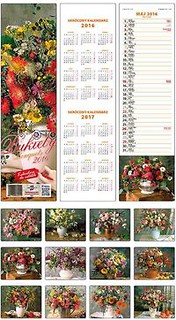 Kalendarz 2016 Bukiety