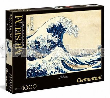Puzzle 1000 Wielka fala w Kanagawie.Hokusai