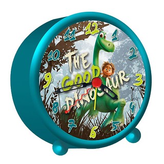 Zegarek metalowy budzik Dobry Dinozaur