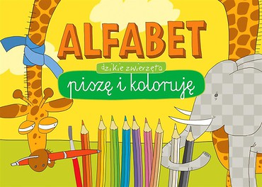 Blok kreatywny. Alfabet. Dzikie zwierzęta