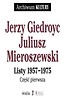 Archiwum Kultury. Listy 1957-1975, cz.1-3