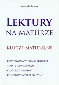 Lektury na maturze klucze maturalne