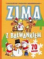 Zima z bałwankiem Łamigłówki zadania kolorowanki
