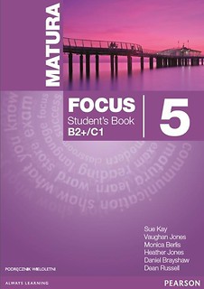 Matura Focus 5 SB B2/B1+ kus wieloletni+CD PEARSON